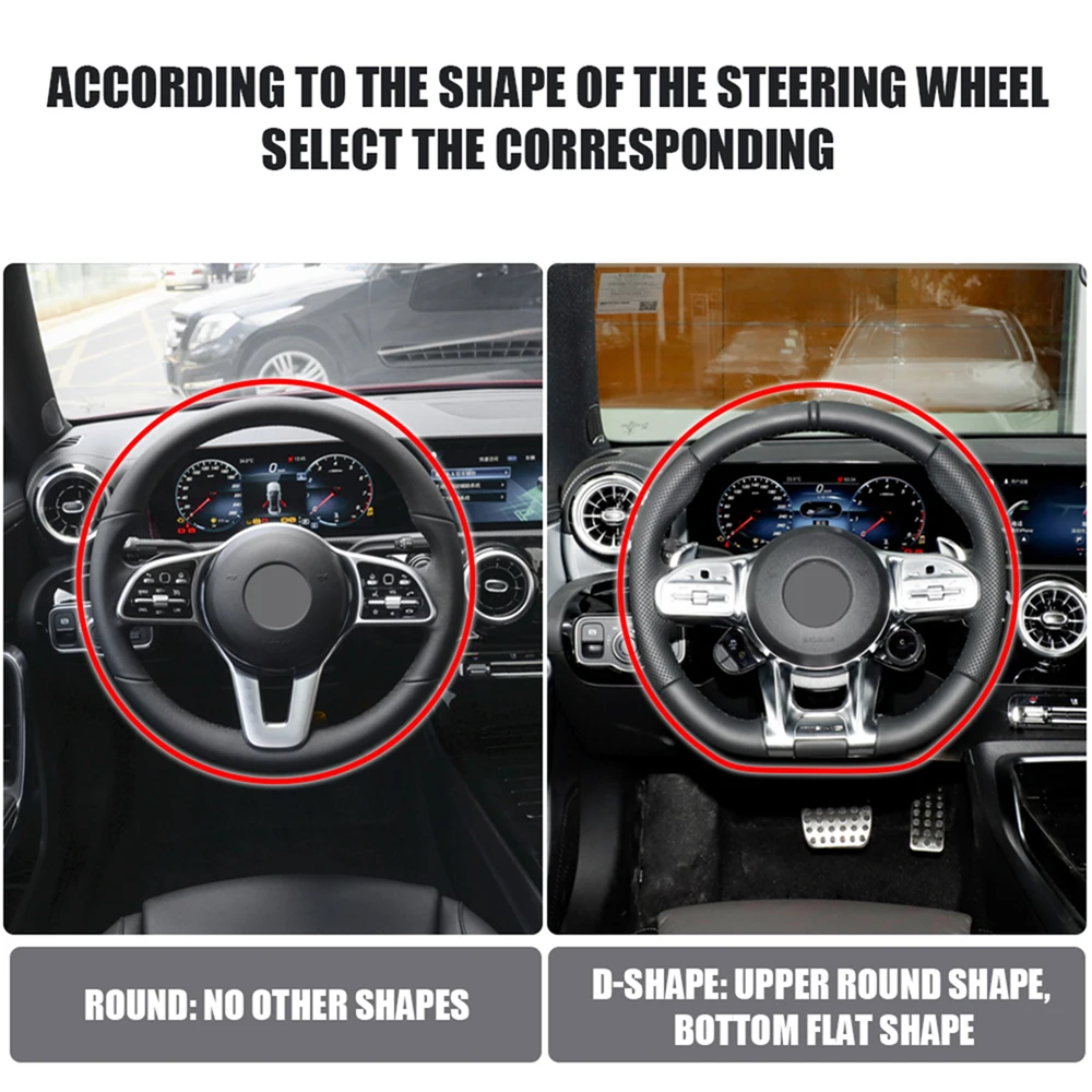Car Steering Wheel Soft Suede Protector Cover Decor Accessories For Opel Zafira b Corsa d Insignia Mokka Regal Car Valve Cap - view 3