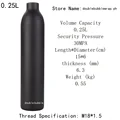 0.25L Flat Bottle
