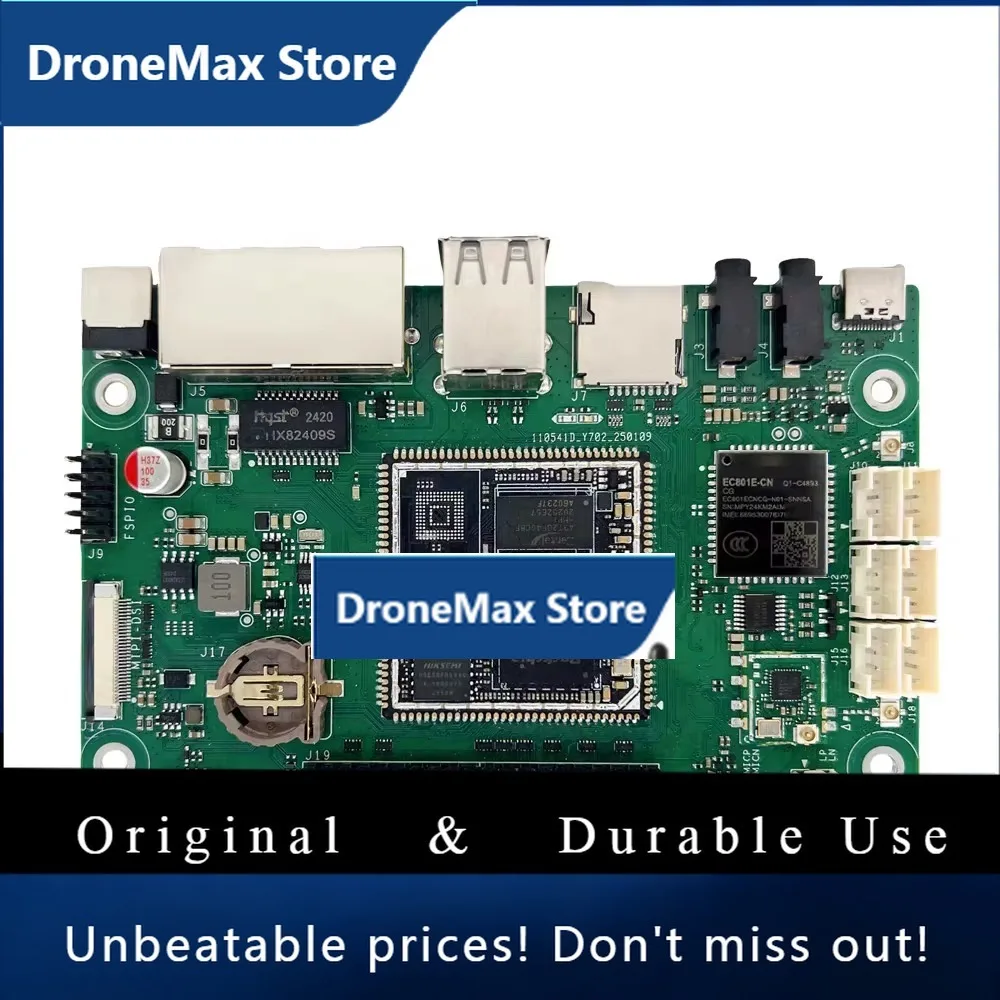 DroMaIDO-SOM3506-S1 Industrial IoT SOM Board Rockchip RK3506 Triple-Core Cortex-A7 1.5GHz 38x38mm Stamp Hole Linux Support