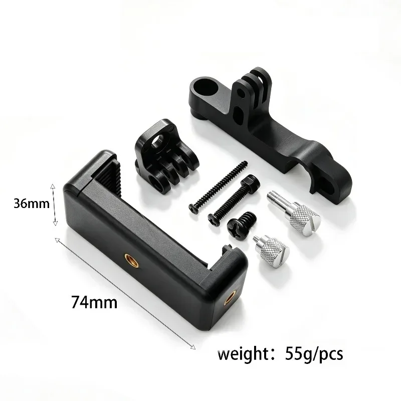 Metal Transmitter Phone Mount Holder for  FS-i6S Remote Control Upgrade Parts Accessories