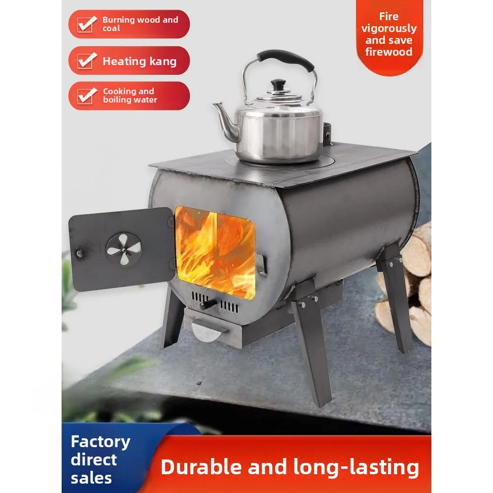 

Firewood Heating Stove Winter Indoor Firewood-coal Dual-purpose Stove Rural Household Stove Smokeless
