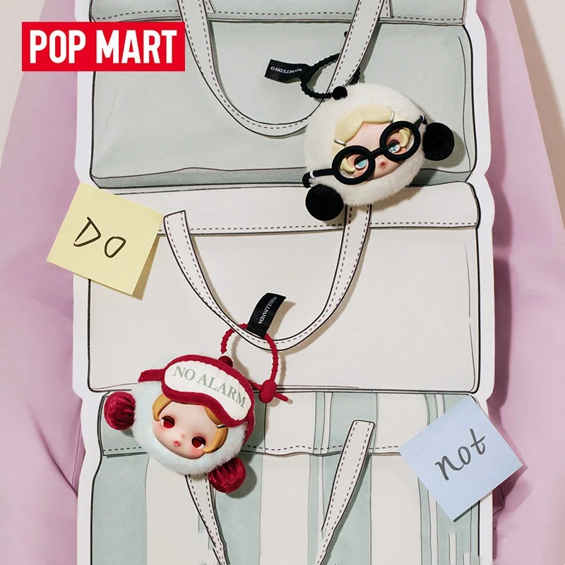 POPMART SKULLPANDA Off Mode Series Earphone Case Blind Box Guess Bag Mystery Box Toys Doll Cute Anime Figure Desktop