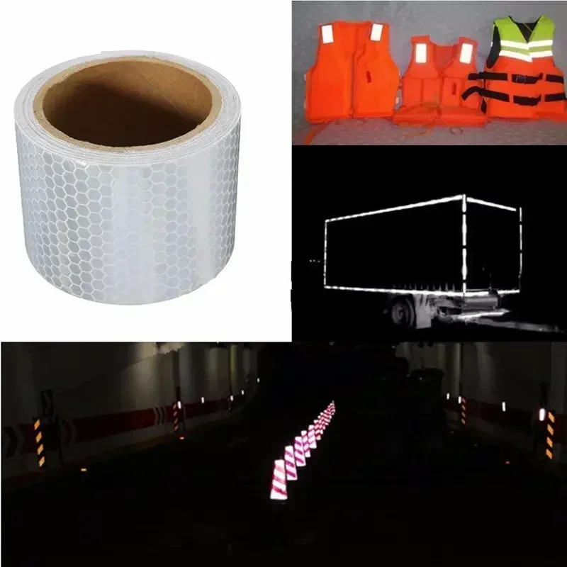 Reflective Tape Waterproof Outdoor Reflector Tape for Safety Visibility in Low-Light Conditions