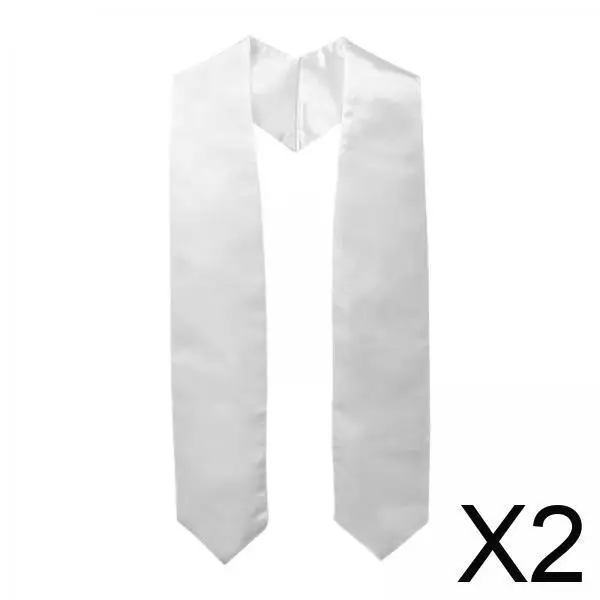 

Простая випускная шаль V-образной формы из мягкой ткани, униформа бакалавра, палантин для старшеклассников колледжа