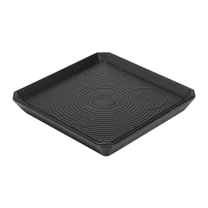 Wabi Sand solid wood   tray, household ash wood, square plate dry brewing   table