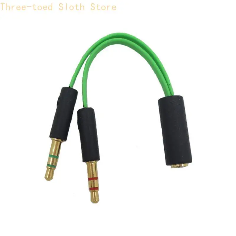 Abnehmbares Kopfhörerkabel DIY Mikrofonkabel Verlängerungskabel für Computer E74A – Detail 7