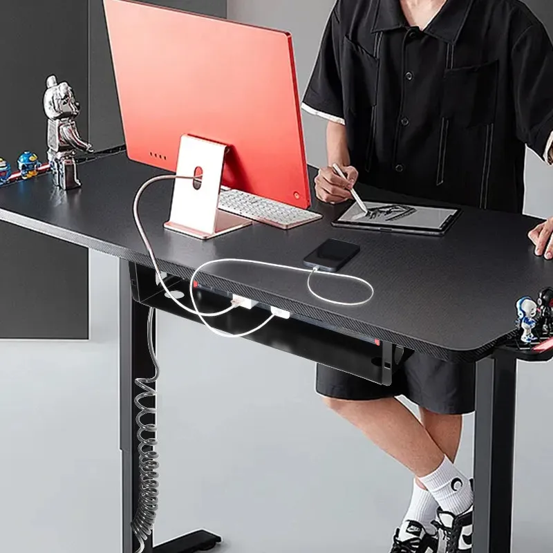 Cable Box, Computer Table Under The Cable Box, E-sports Desktop Wiring Harness Storage Box