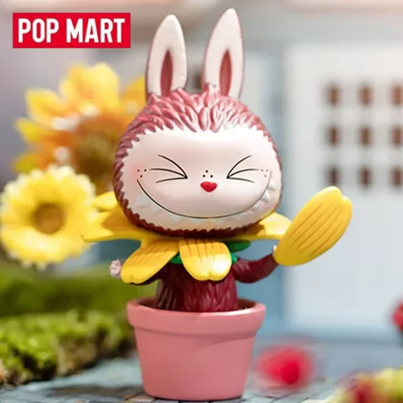 POP MART 라부부 더 몬스터즈 플라워 엘프 시리즈 블라인드 박스 장난감 미스터리 박스 서프라이즈 모델
