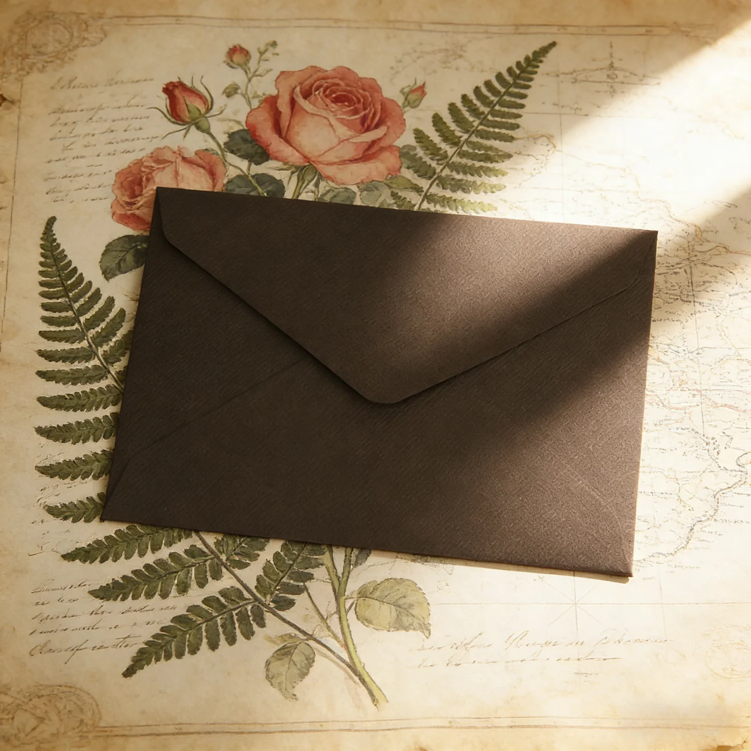 

22Pcs Vintage Writing Paper Set 10 A5 Kraft Paper 6 Envelopes 6 Wax Seals Coffee Brown Letter Set for Wedding Birthday
