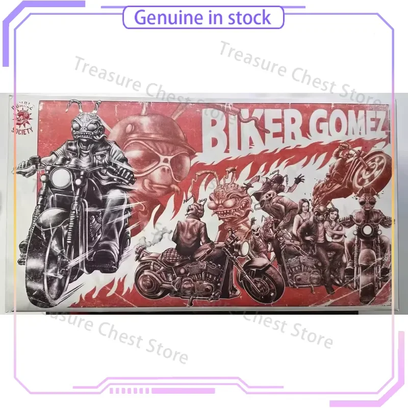 MEZCO TOYZ Biker Gomez Deluxe Edition Anime Action Figure Collectible Toy Model Gift Official Licensed