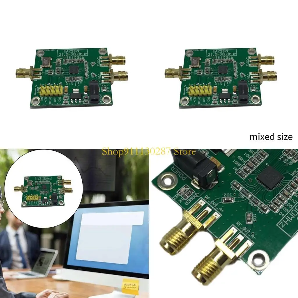 

J1HC MAX2870 Модули генератора сигналов 23.5-6000MH Источник сигнала спектра