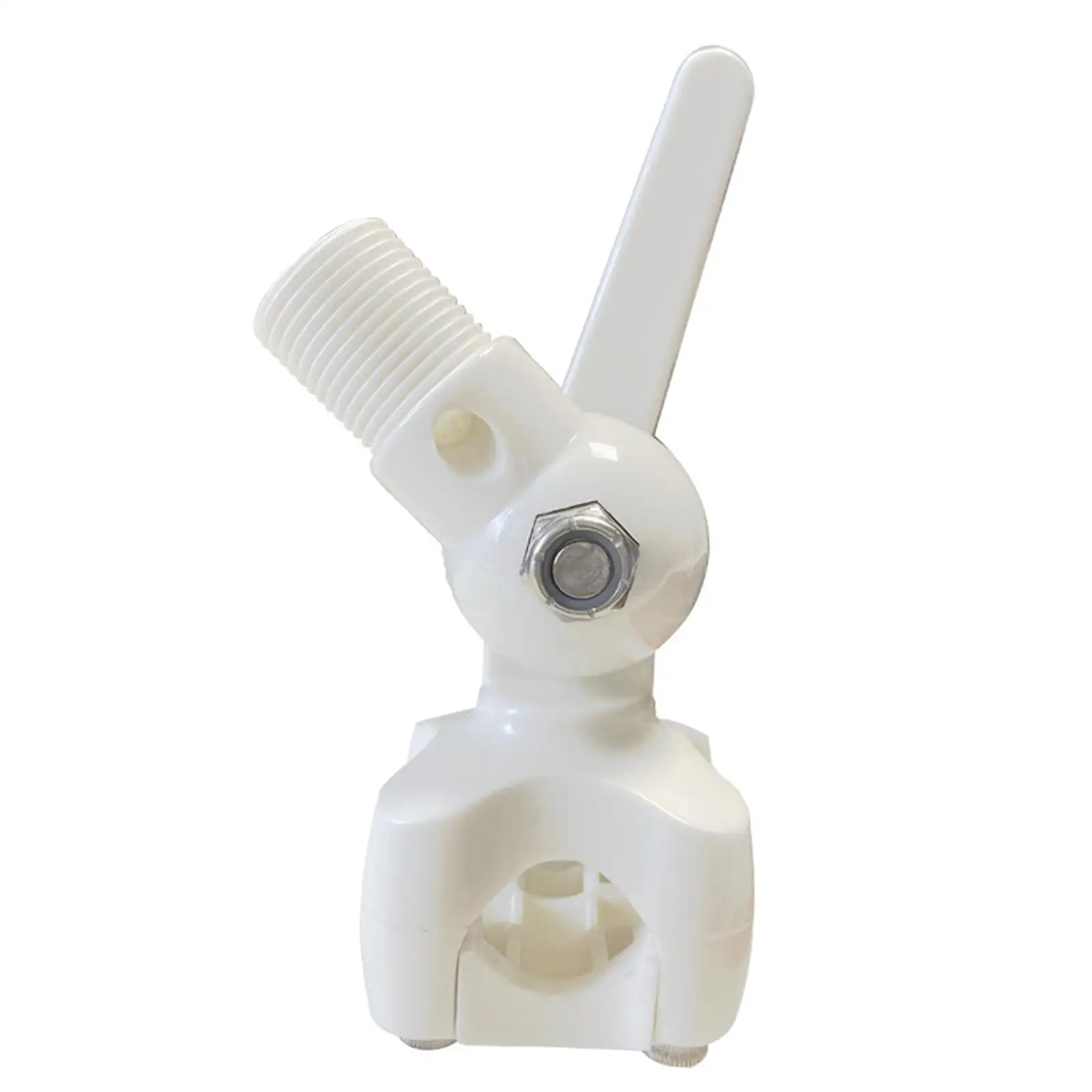 

VHF Antenna Ratchet Rail Handrail Mount, mount Holder, Deck Mount Nylon White Antenna Receiver Base Mounts for Kayak Aerial