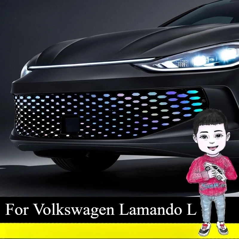 

For Volkswagen Lamando L 2022-2025 Zhongwang Gypsy Star Car Logo Sticker Body Color Sticker Decoration Modified Color Film Body