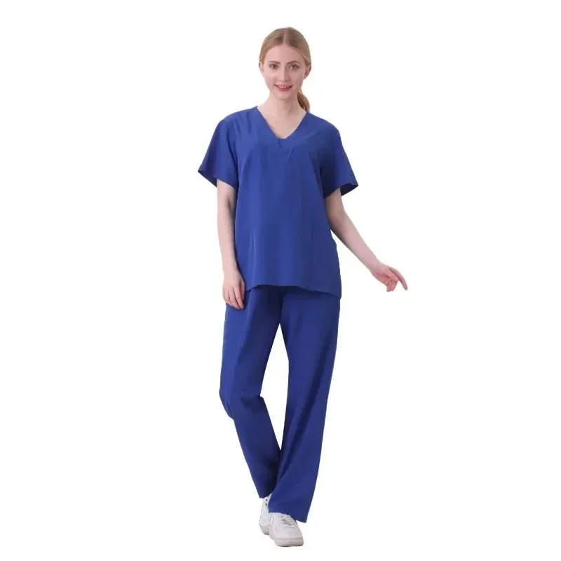 Uniformi mediche ospedaliere set di scrub per medici accessori per infermieri uniforme chirurgica per le donne abbigliamento da lavoro per cliniche odontoiatriche abiti