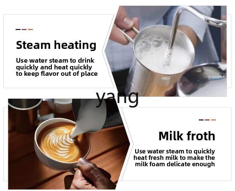 LMM Commercial Milk Foaming Machine Coffee Shop Steam Milk Foaming Machine