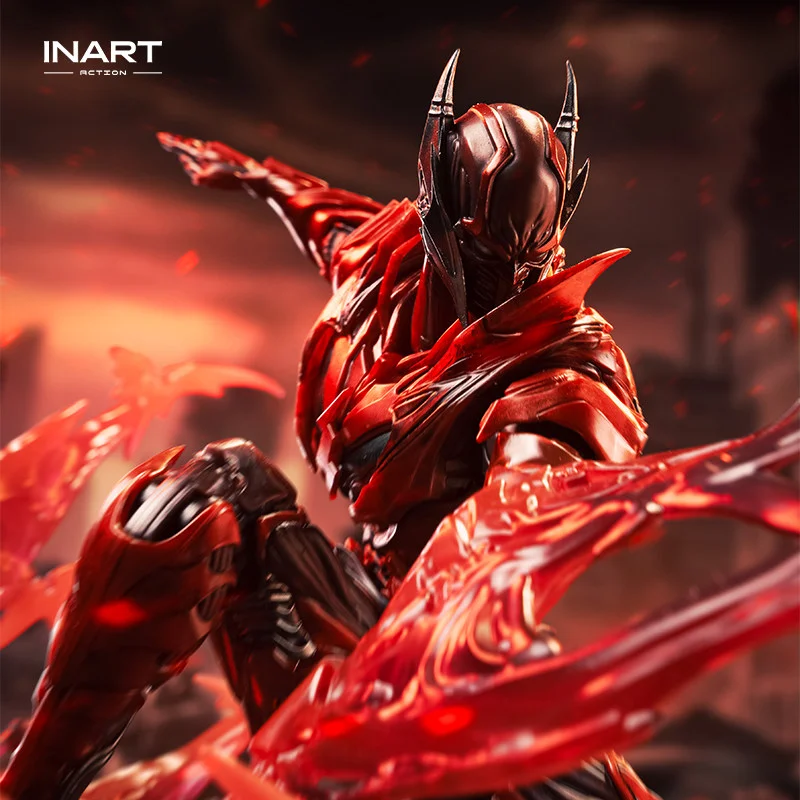 Pre-ordenar INART Dark Nights Metal Red Death Figura de Acción Articulada Coleccionable