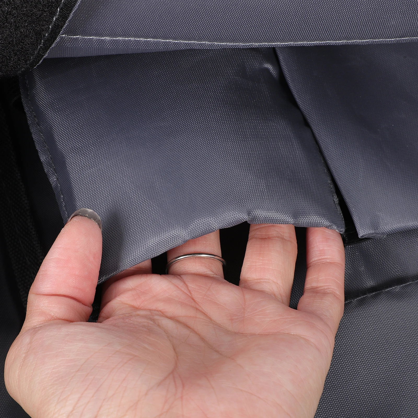 

Water Resistant Oxford Fabric 15.6 Inch Laptop Backpack USB Charging Port Black Color Men Women Computer Bag Lightweight Travel