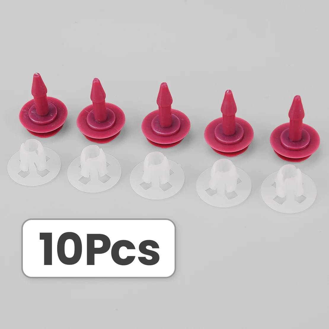 10 Sets Nylon Fender Flare Moulding Clips Fasteners Fit for Holden Rodeo Pickup Isuzu D-Max Dmax 2002 2003 2004 2005 2006