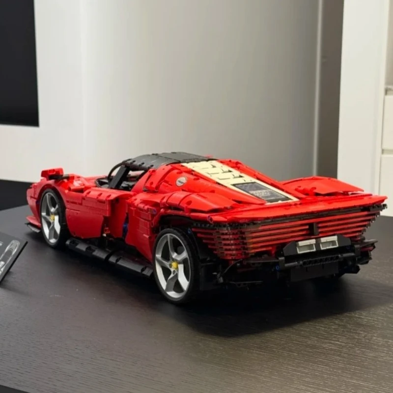 42143 كتل السيارة الخارقة SP3 التقنية الجديدة - نموذج عالي التقنية، هدايا عيد الميلاد وعيد الميلاد للبنين والبنات #2