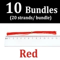 10 paquetes rojos