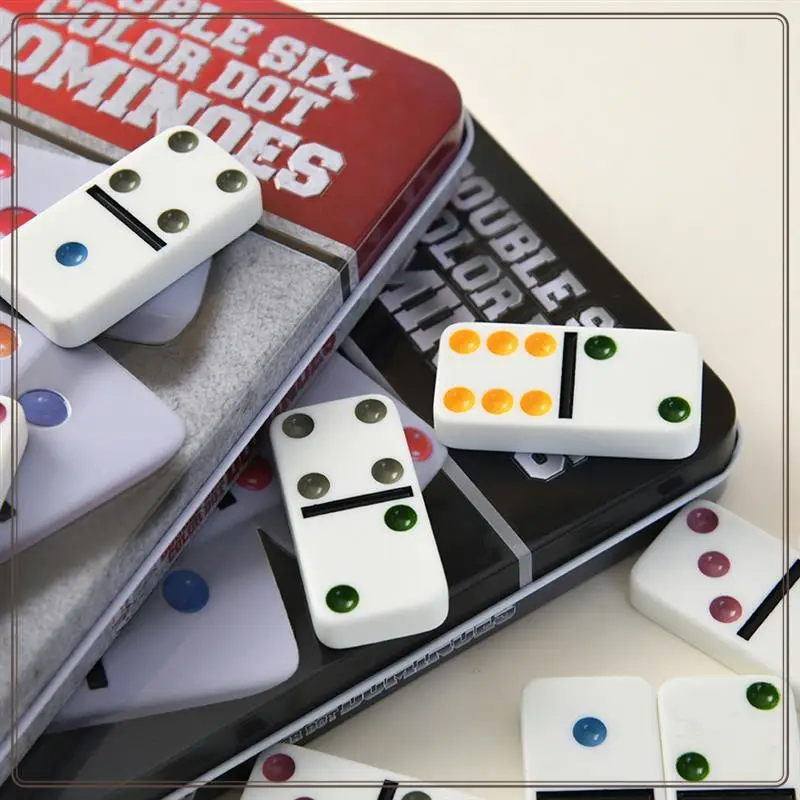 

Reliable-Ivorys Domino Set, Domino Board Game, Parent-Child Interactive Chess And Cards,Ivorys Domino Set, Domino Board Game, Pa