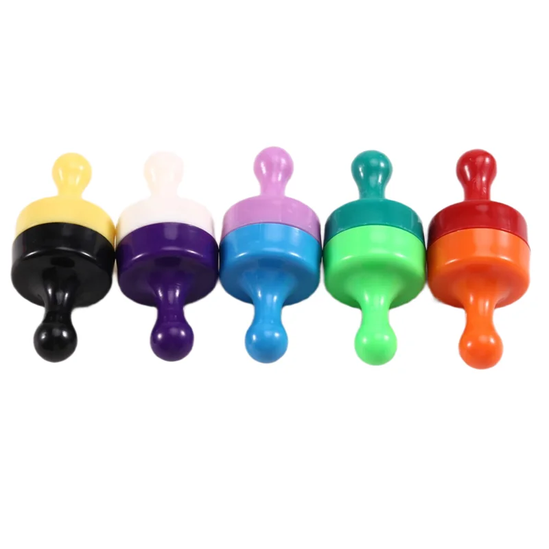 دبابيس مغناطيسية من اللباد DN-Office للسبورات البيضاء والرسم والخط ودبابيس مغناطيسية قوية للثلاجات الصغيرة