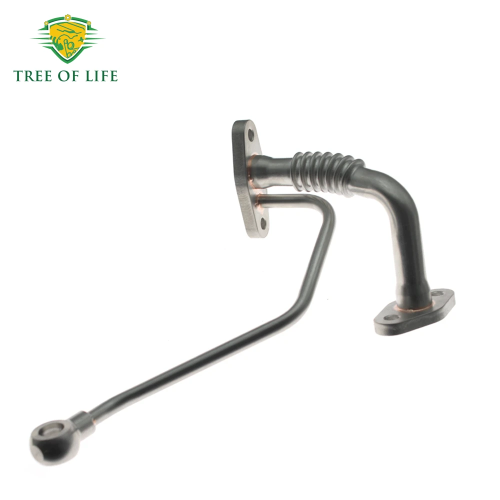 For Toyota LandCruiser Prado 90 1KDFTV 1KD-FTV KDJ120 KDJ125 Engines 3.0TD D4D 2002-2009 Turbo Oil Drain Feed Supply Pipe Tube