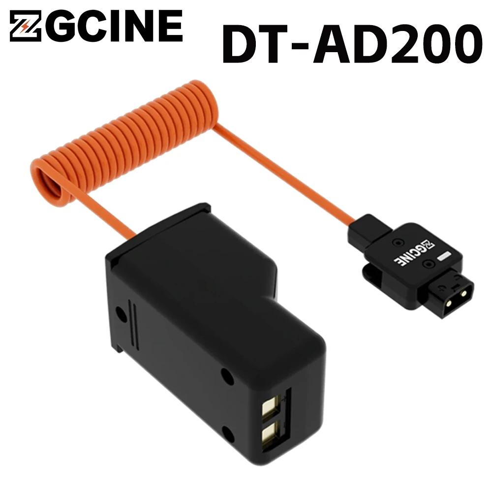

ZGCINE D-Tap to DT-AD200 Манекен аккумулятора для Godox AD200 AD200 Pro AD300 Pro AD200 PRO II Flah Light
