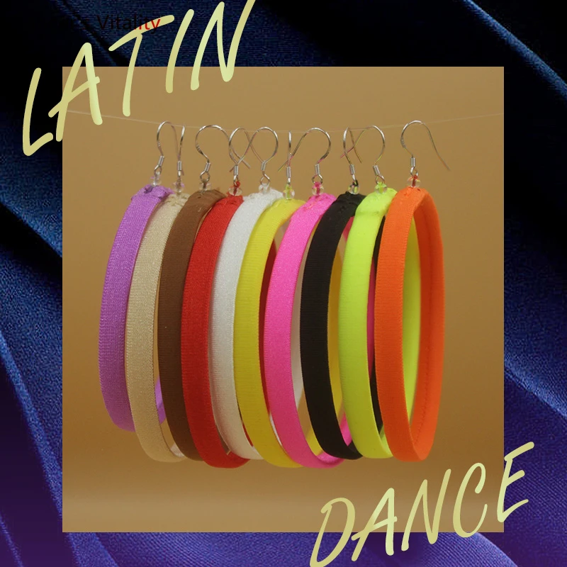 Latin Dance Nationale Standaard Prestatie Accessoires Voor Vrouwen Rumba Chacha Dans Oorbellen Kinderen Oorbellen