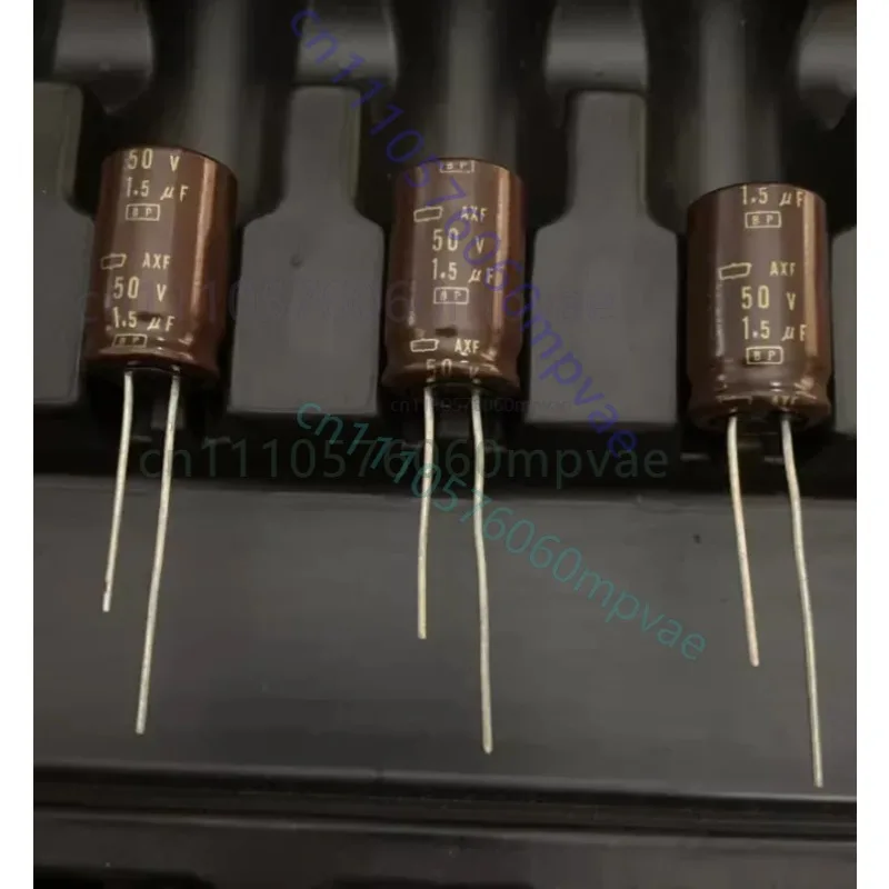20pcs original Japan NCC NIPPON AXF BP 1.5UF 50V 13x20 Poleless Audio Coupling Divider Capacitor Copper Pin