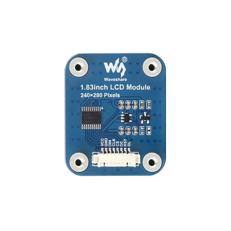 Waveshare 1.83 Inches LCD Expansion Board 240X280 SPI Interface ABS 65K Color Screen Expansion Board