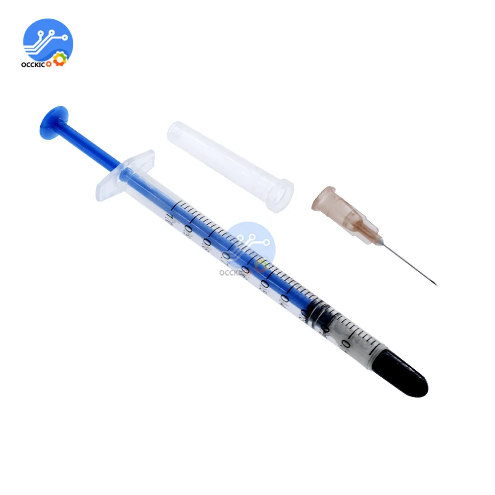 0.2ML 0.25ML 0.3ML 0.5ML argento conduttivo colla filo pasta elettricamente vernice adesiva riparazione PCB