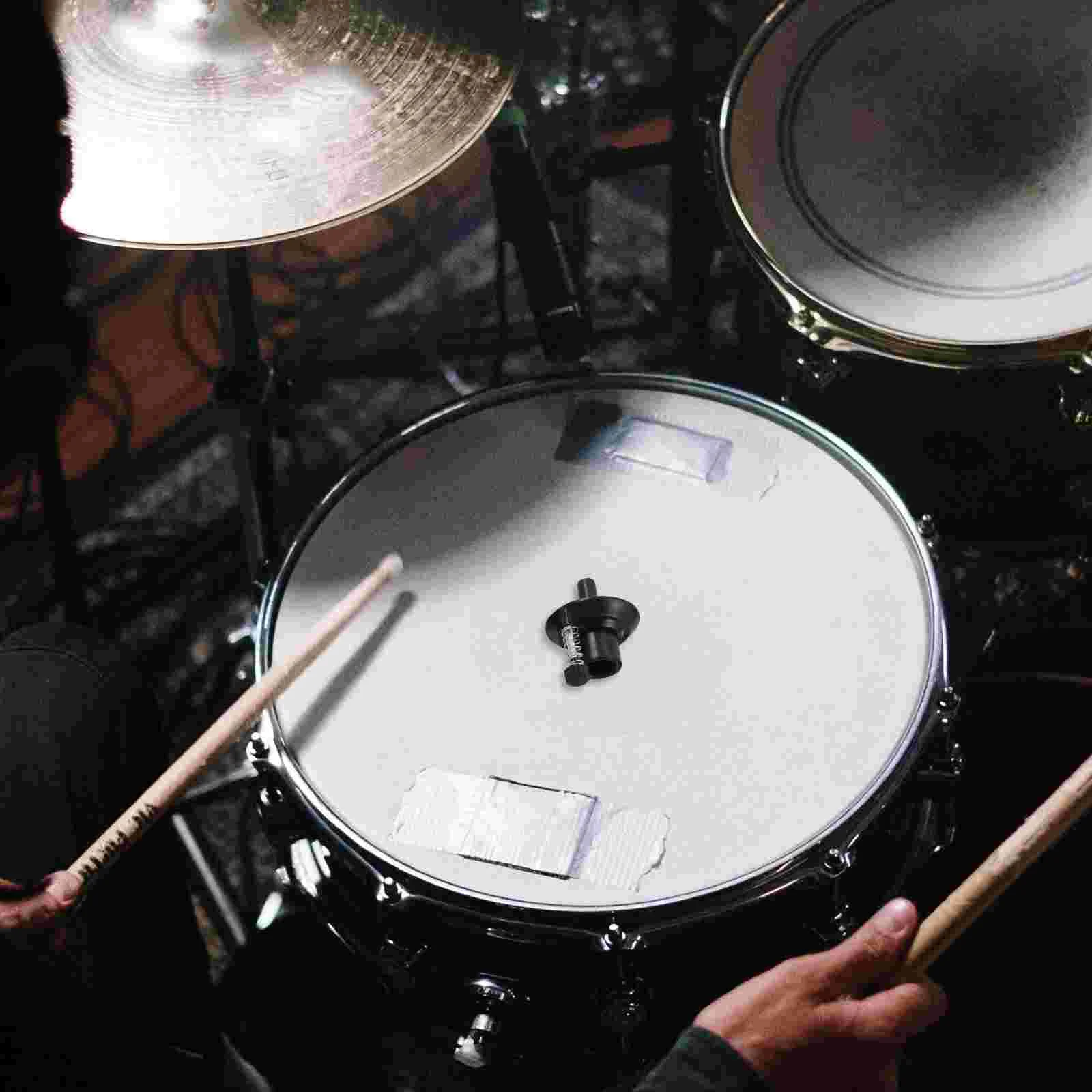 Morsetto per parti del supporto per piatti per porta hi-hat per batteria Sostituisci piatti per gambe hardware di montaggio neri