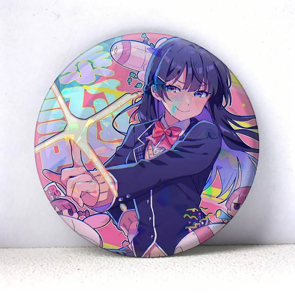 Mito Tsukino  Virtual YouTuber   75mm 44mm 25mm Accessories Toys Badge Brooch Backpack Hat Pins