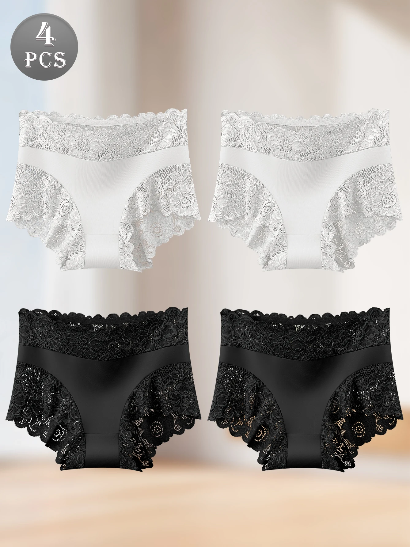 Thumbnail 4 - #39 Best Womens Lace Trim Comfort Panties to Buy In 2026