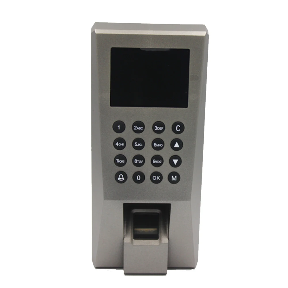 2.4 inch Screen Rfid Biometric Fingerprint Access Control Employee Time Attendance Time Clock with TCP/IP USB Port