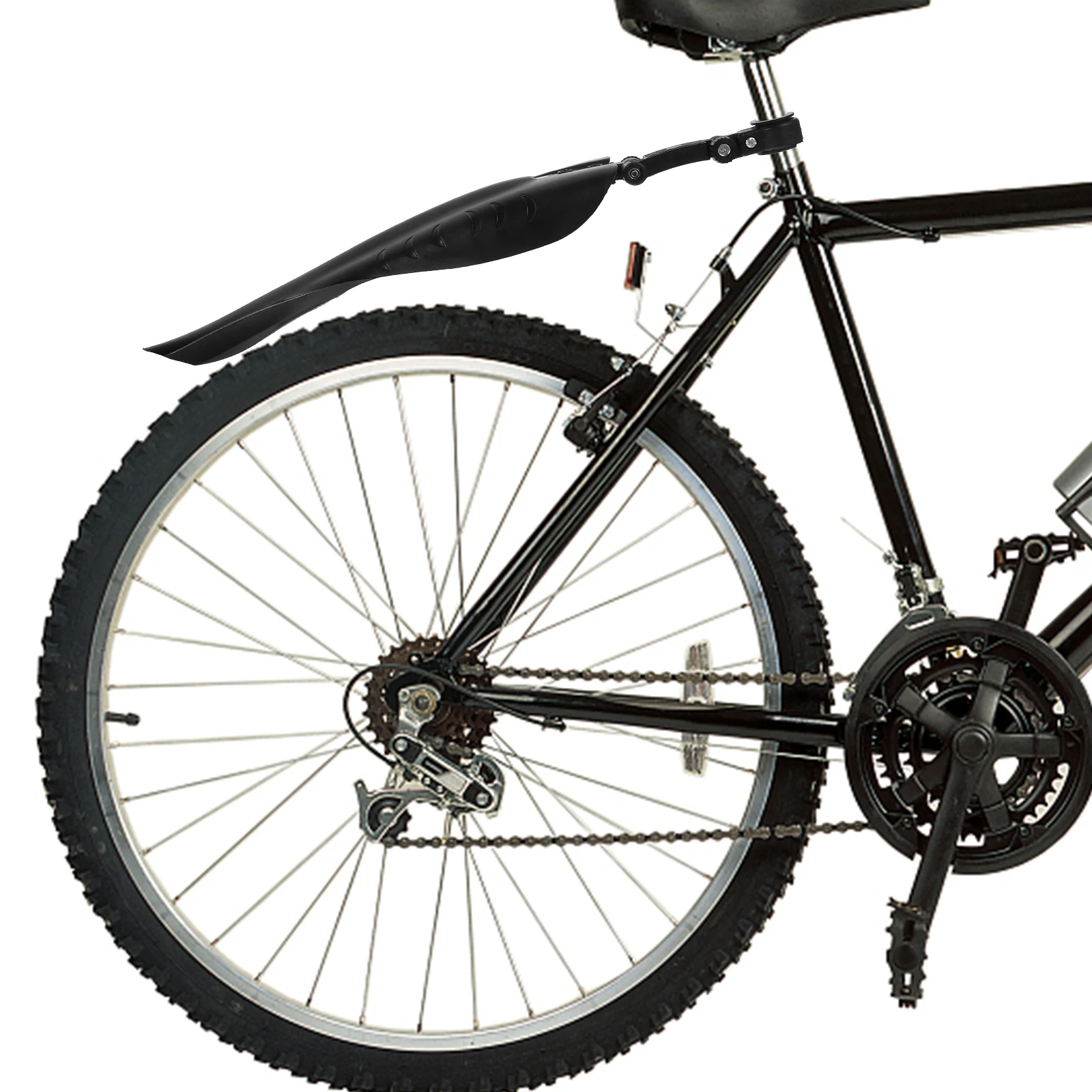 

Bike Splash Guard Cycling Mudguard Durable Lightweight Rear Frame Seat Post Spar Mounts Suitable for Mountain Bikes with