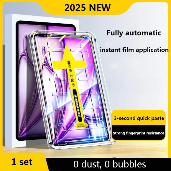

9H Tempered Glass For Redmi K Pad 8.8 " 2025 Pad 2 11inch SE 11 8.7 XiaomiPad 7 7Pro 5 5Pro 6 6Pro 11inch Auto Alignment Kit