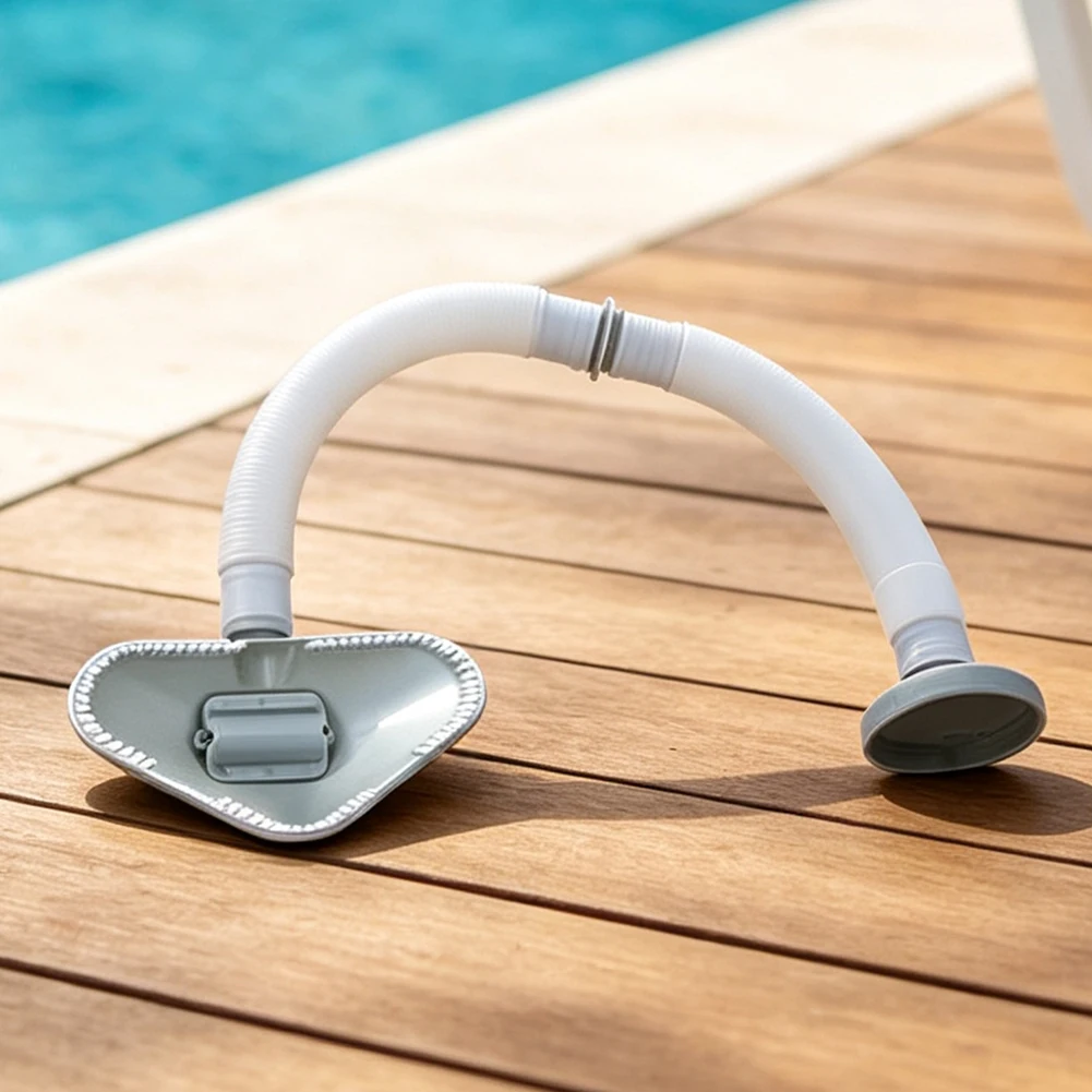 Pool Vacuum Cleaner for Inflatable Pools with 0.7mm Wall Thickness Push Pole Sections Adjustable Between 1.05 and 2.8 Meters