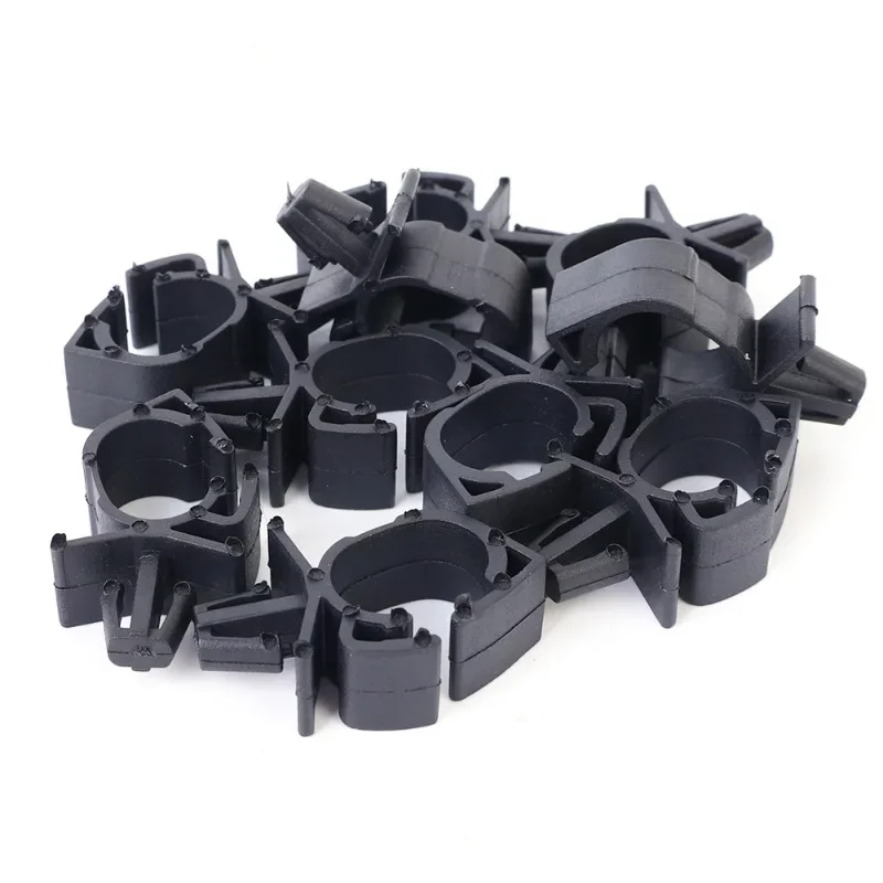 100-5pcs Car Wiring Harness Fastener Fixed Retainer Clip Automobile Pipe Tie Wrap Cable Clamp Oil Beam Line Hose Bracket Tools