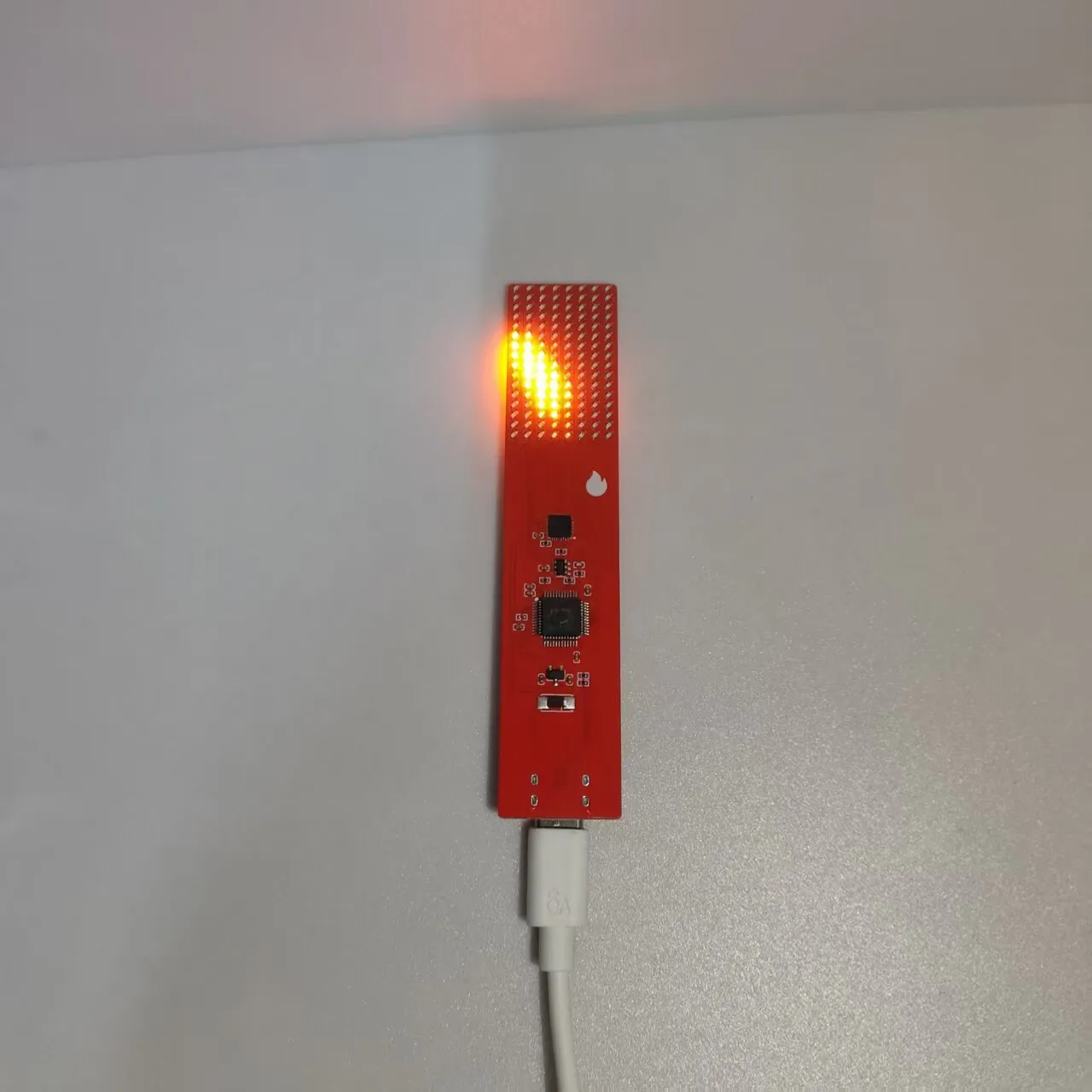 Electronic candle ornament Double-sided LED simulation candle Wedding birthday bar candle