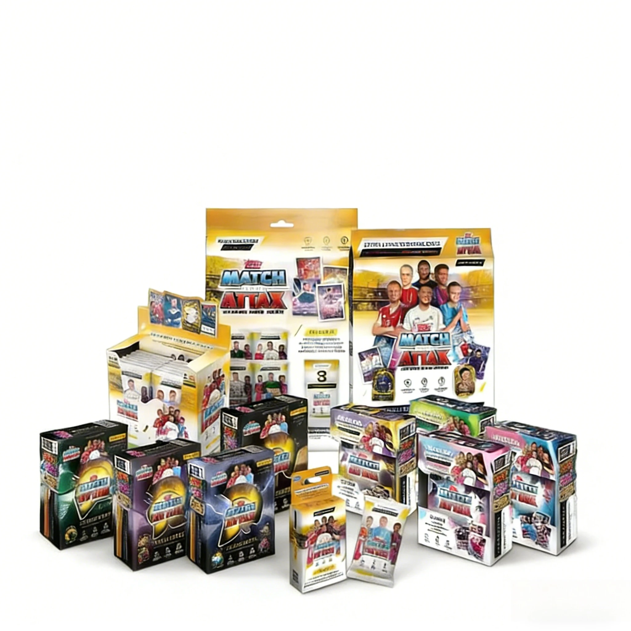 

2025-26 Topps UCC Match Attax Ultimate Collection Cards Official Soccer Star Cards Series Jumbo Hanger Box Rookie Parallel Cards