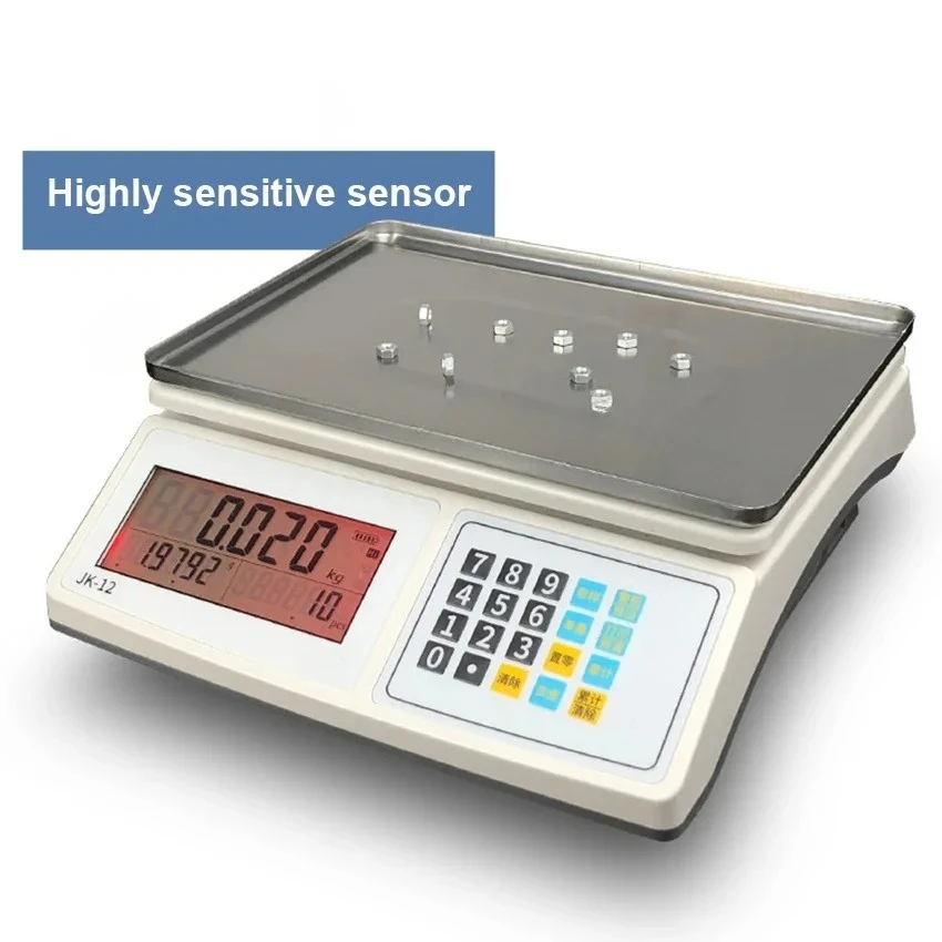 Counting Scales Electronic Scales High-Precision 3-30 kg Industrial Electronics Weighing Scales Digital Balance Scale 0.05-0.5 g