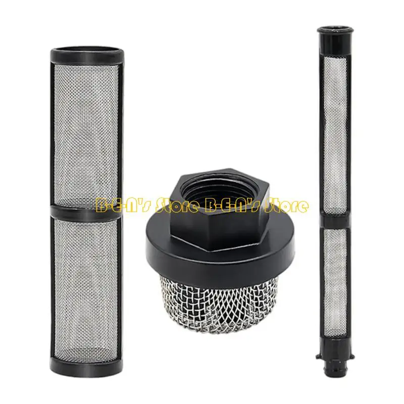 Y1AD 246385 246384 287032 Airless Sprayer Filter Set for 395 490 495 595 3400 Sprayer Sprays Inner Cores Filter Guns Filter