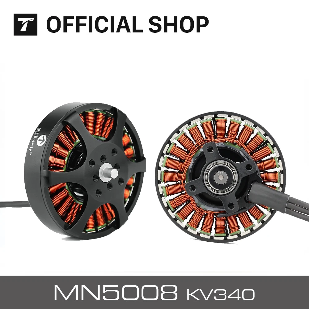 

T-motor MN5008 KV170 KV340 KV400 бесщеточный двигатель антигравитасветильник и эффективный 6-12S 4,2 кг Макс доверие P17x5.8 / P18x6.1 "PROP