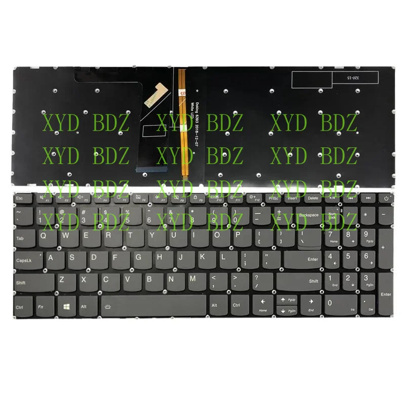 

Клавиатура CDB США, кнопка с подсветкой для Lenovo IdeaPad 320-17ISK 130-15AST 130-15IKB