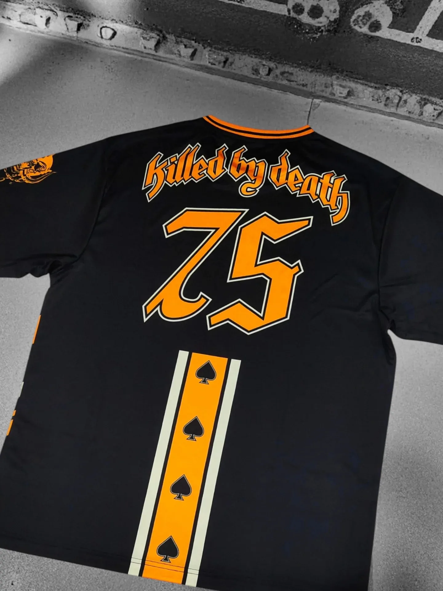 الأمريكية الرياضة التدريب كرة القدم جيرسي تي شيرت الهيب هوب الشارع خمر الرجال ملابس حريمي موضة للجنسين المحملة الملابس Y2k القمم