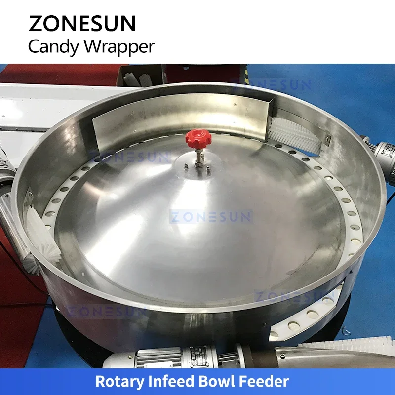 Zonesun ZS-CFW1000A Машина для упаковки конфет с горизонтальным потоком Упаковочная машина с задней печатью
