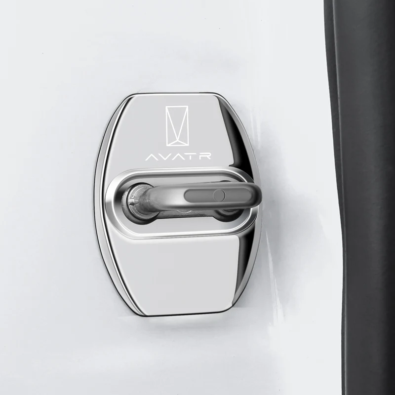 Door Lock Protective Cover Door Shock Absorption Cushion Decorative Accessories Accesorios Para Auto Tools For Avatr 07 06 12 11
