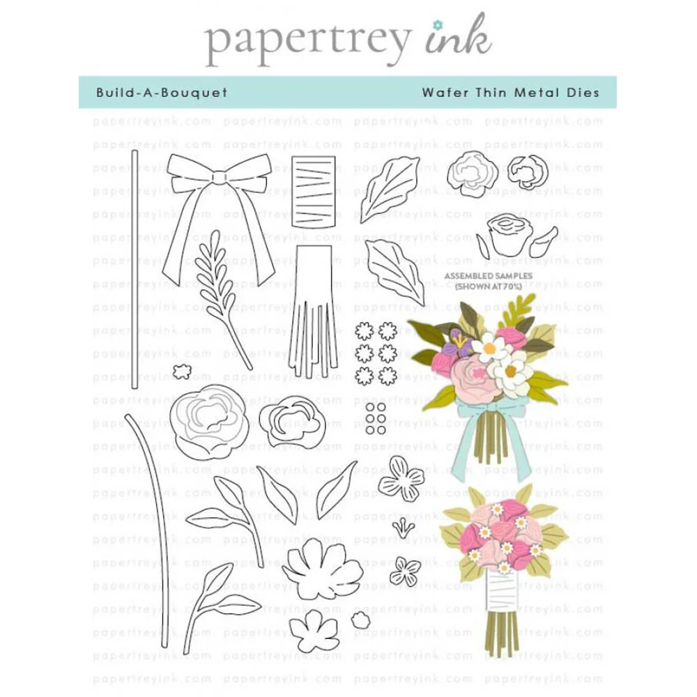 

New Valentines Bouquet Metal Cutting Die DIY Molds Scrapbooking Paper Making Cuts Crafts Template Handmade Card